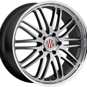 Victor LeMans 5x15 ET24 3x112 d57.1 Sterling Silver