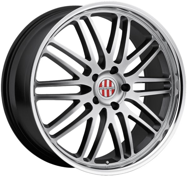 Victor LeMans 5x15 ET24 3x112 d57.1 Sterling Silver